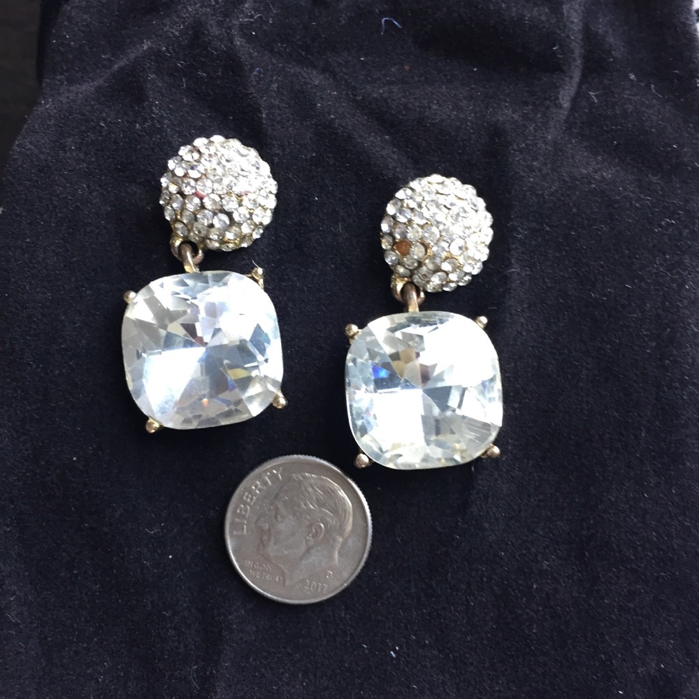 Crystal/Pave Earring Set - Picture 5 of 6